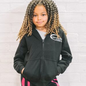 Delta Academy Black Zip Hoodie