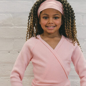Pink Knitted Cardigan